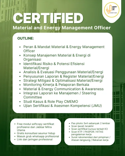 Material and Energy Management Officer